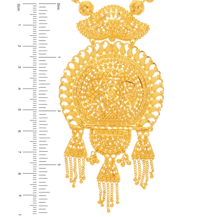 Ravishing Paata Haaram in 22K Gold