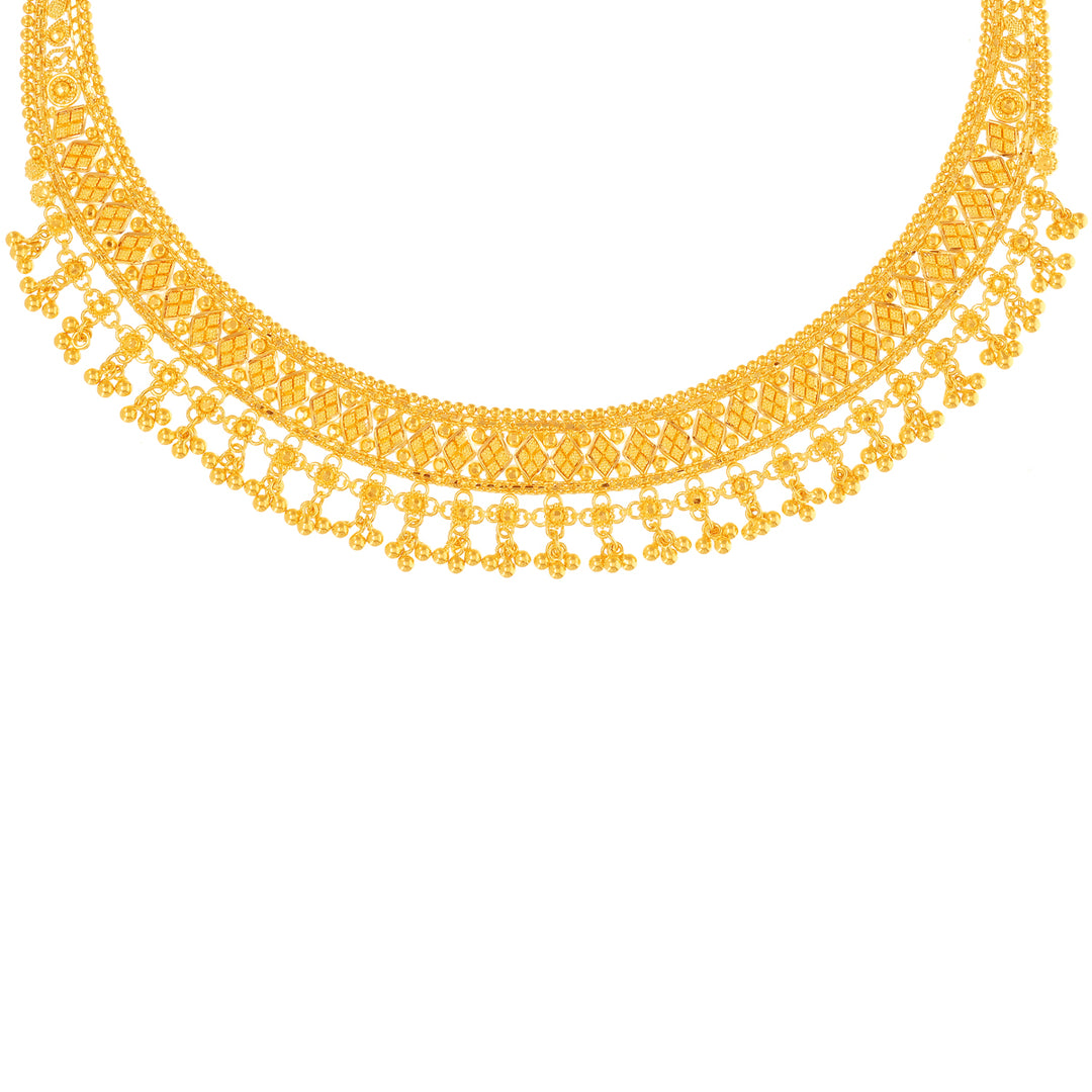 Endearing Necklace Set in 22K Gold