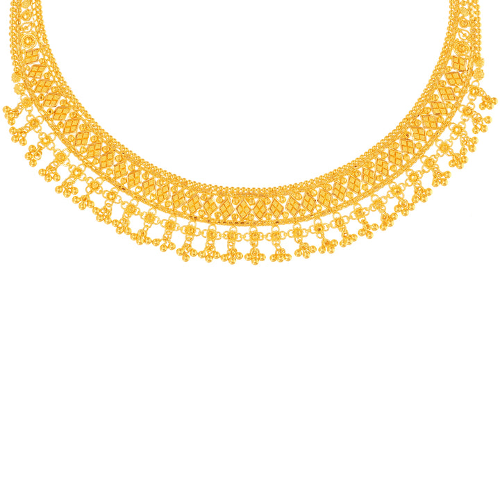 Endearing Necklace Set in 22K Gold