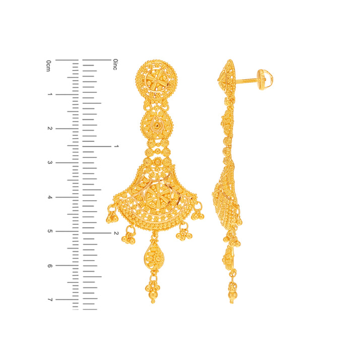 Endearing Necklace Set in 22K Gold