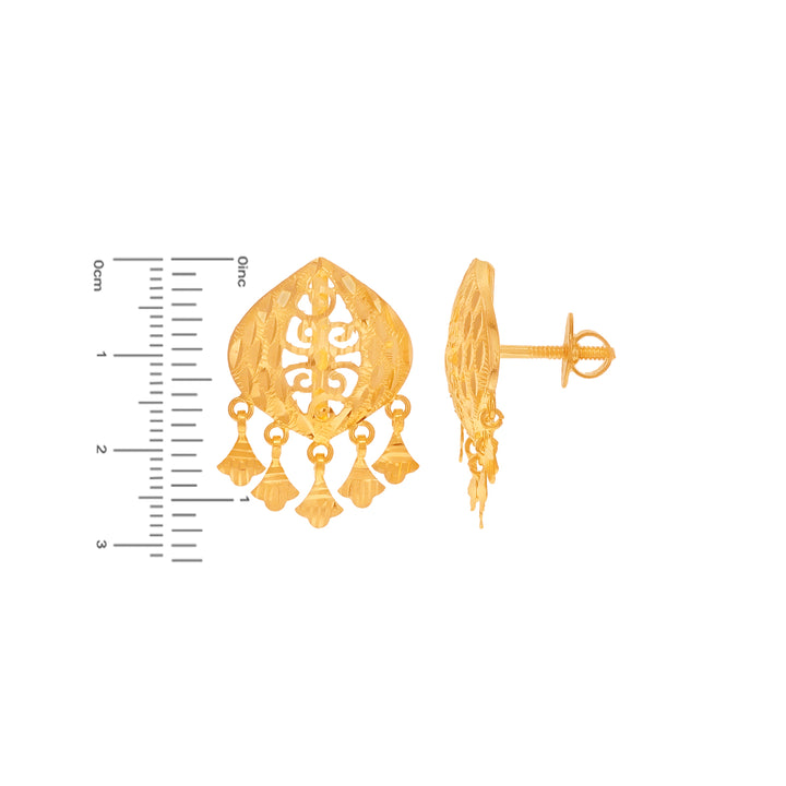 Stunning Necklace Set in 22K Gold