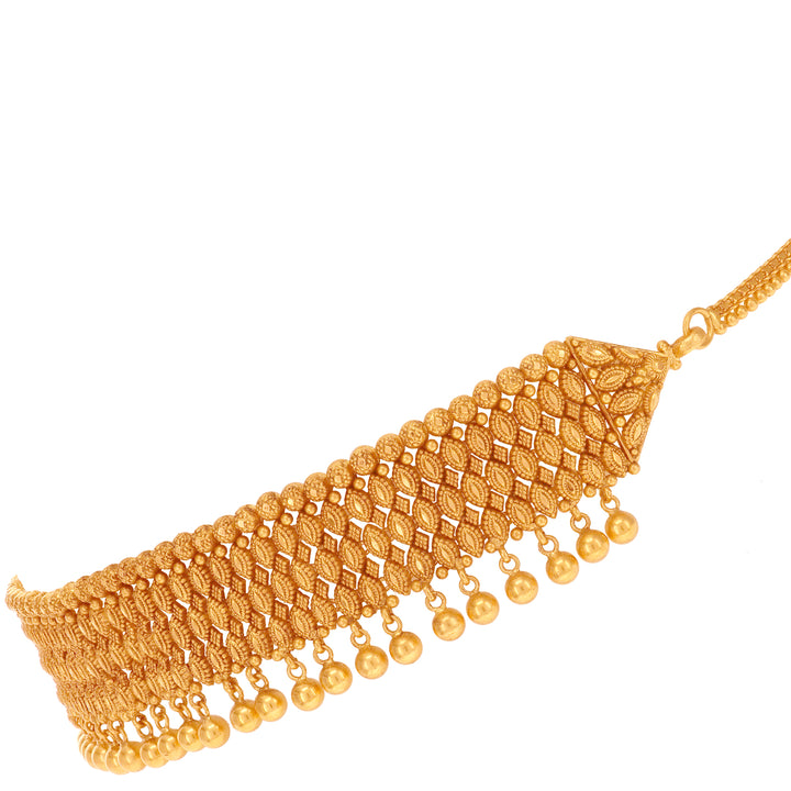 Precious Antique  Choker Set in 22K Gold