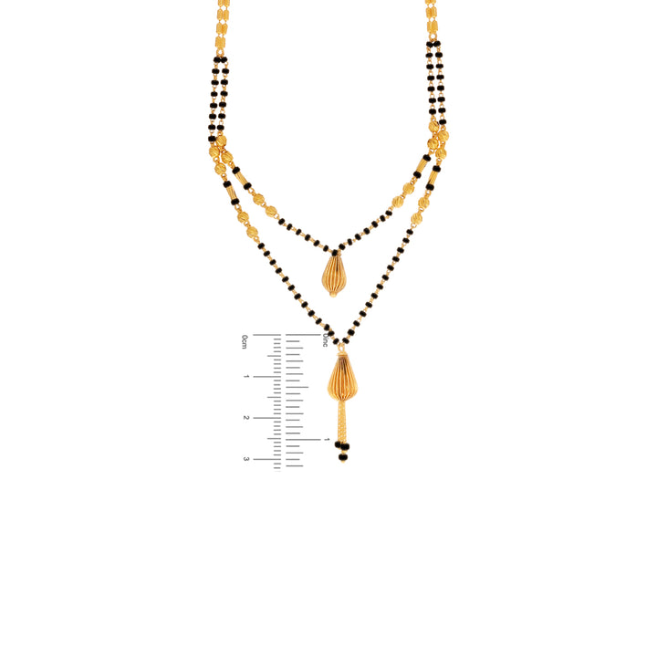 Intriguing Mangalsutra in 22K Gold