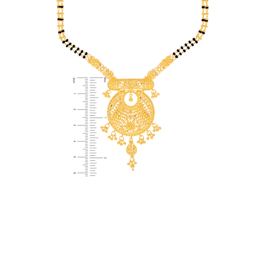 Precious Mangalsutra in 22K Gold