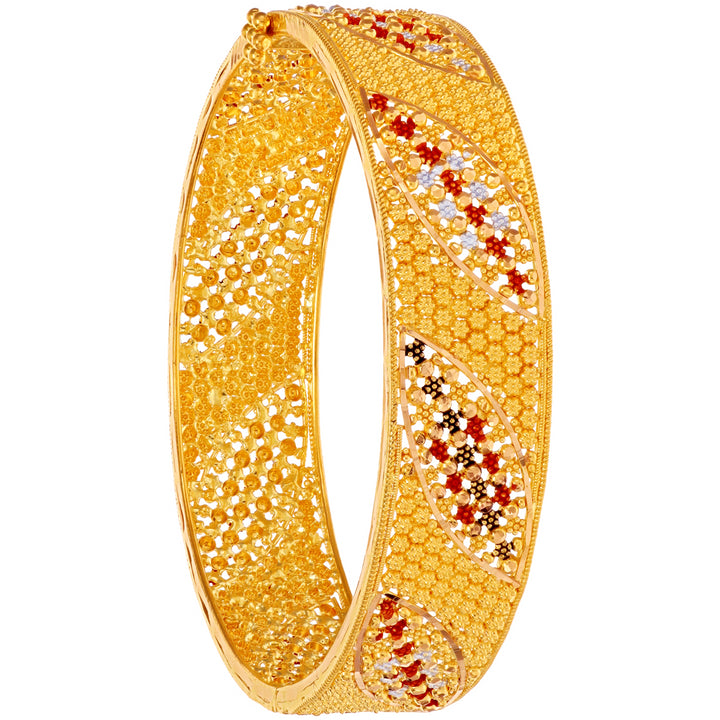 2.5 Size Openable Set Of 2pcs Kara in 22K Gold