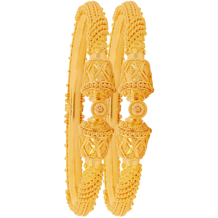 Endearing Pipe 2pcs Kara in 22K Gold