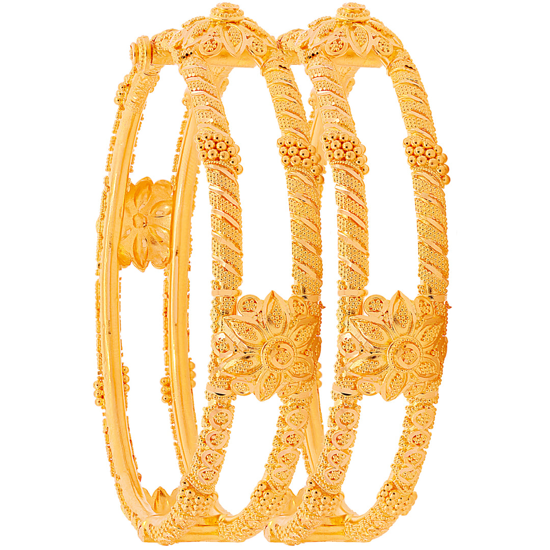 Precious Pipe Openable 2pcs Kara in 22K Gold