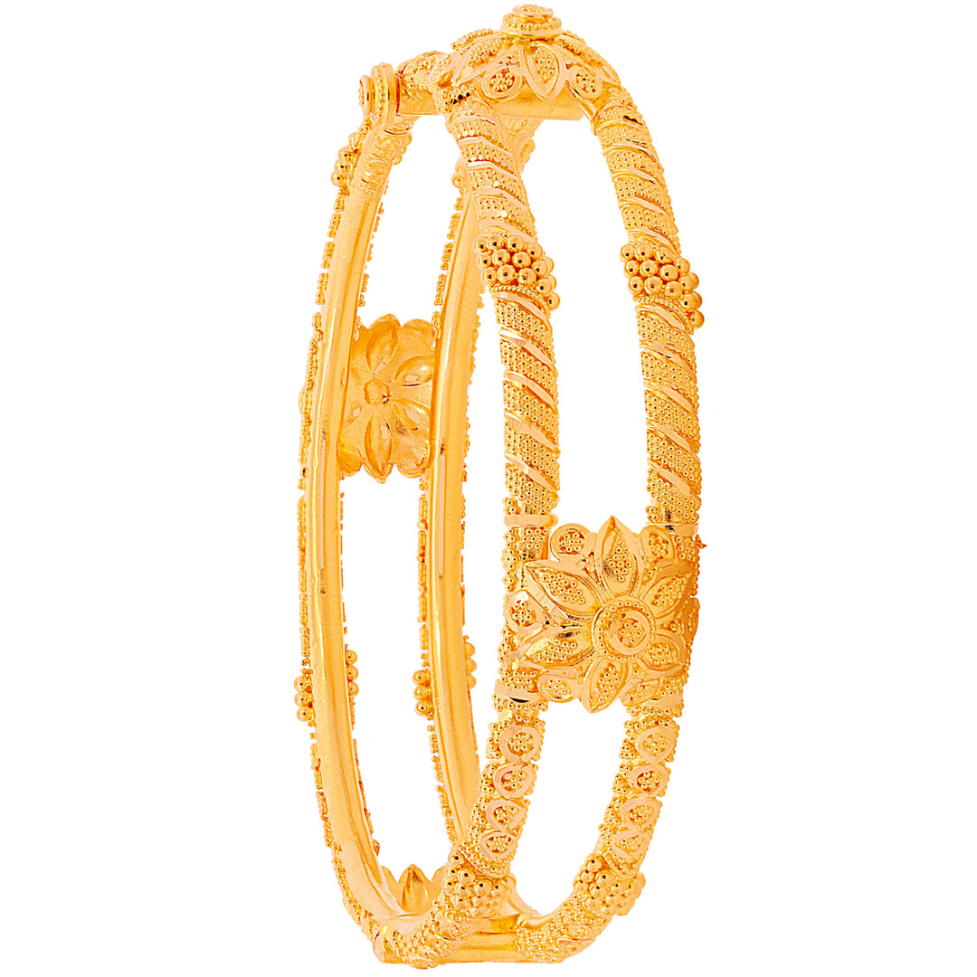 Precious Pipe Openable 2pcs Kara in 22K Gold