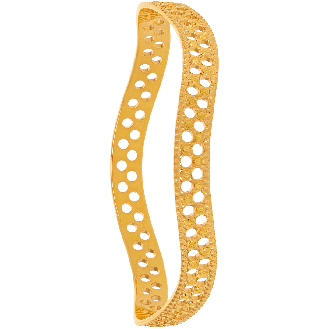 2.4 Size 2pcs Bangle in 22K Gold