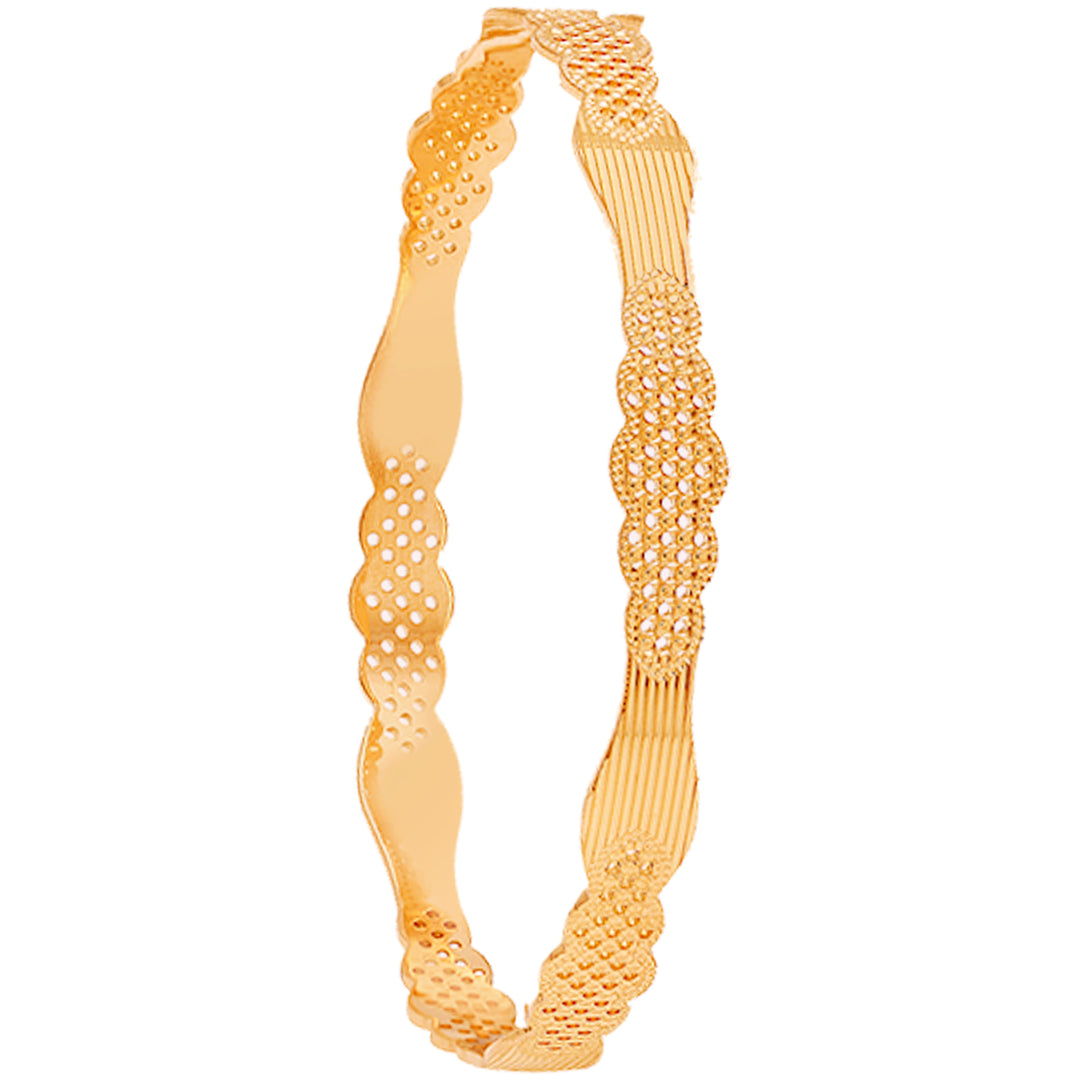 2.5 Size 2pcs Bangle in 22K Gold