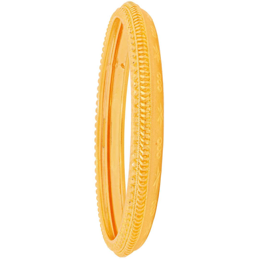 2.4 Size 2pcs Bangle in 22K Gold