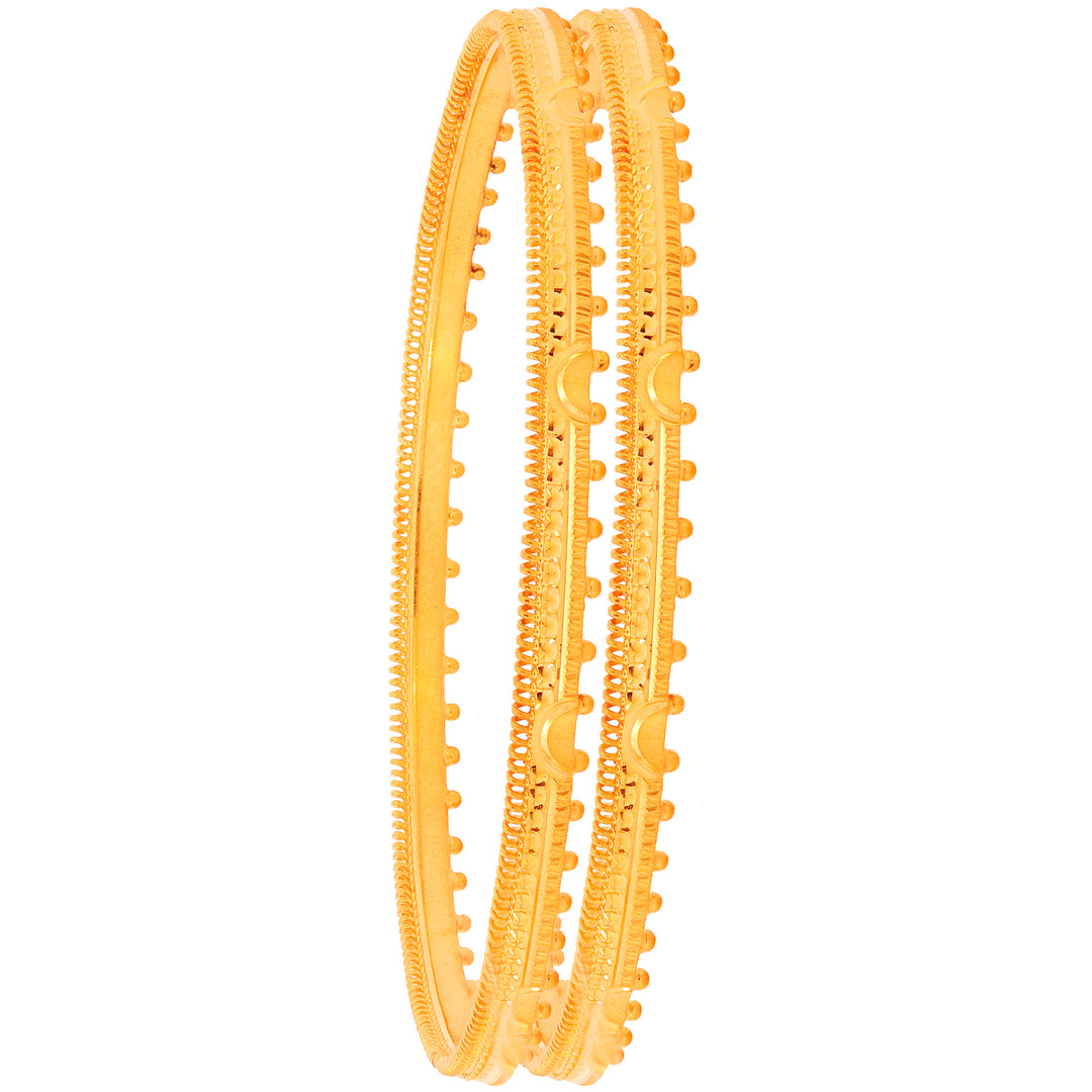 2.5 Size 2pcs Bangle in 22K Gold