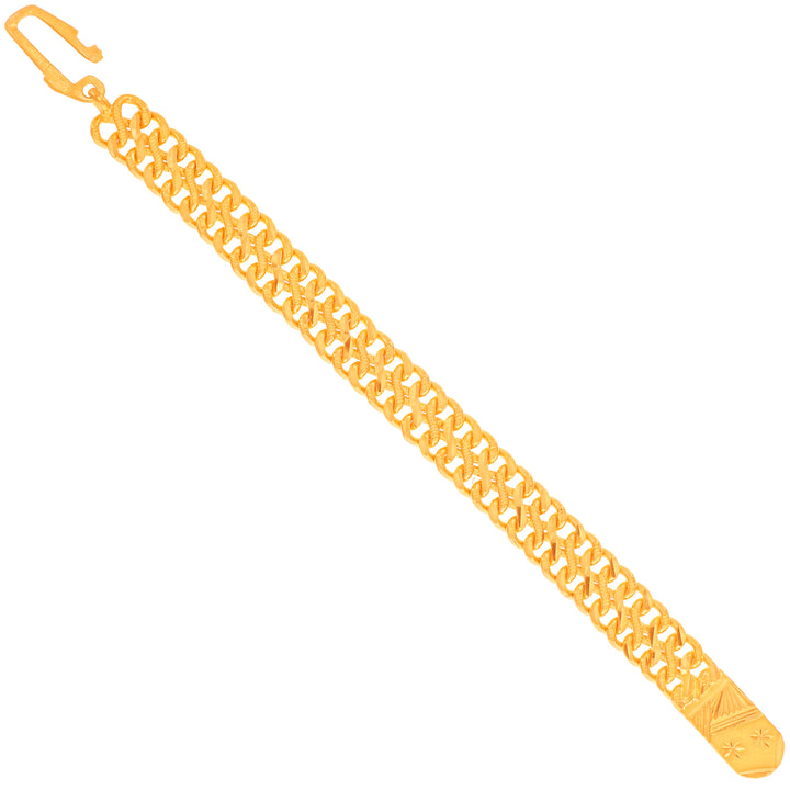 Enchanting Link Bracelet in 22K Gold