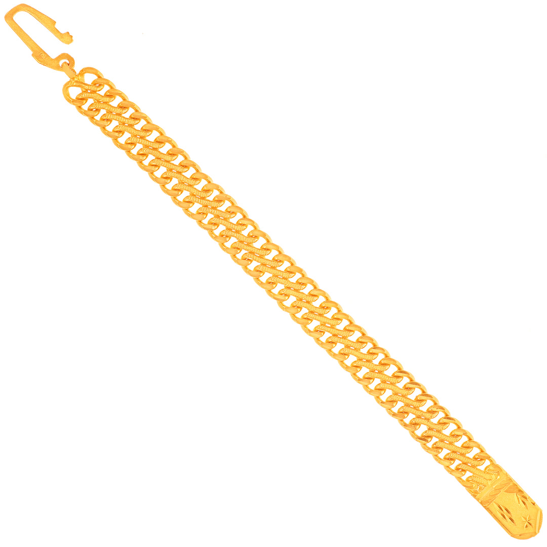 Enchanting Link Bracelet in 22K Gold