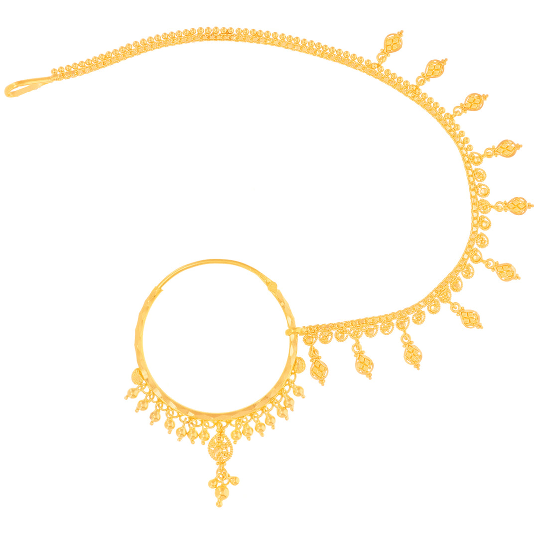 Artistic Nath in 22K Gold