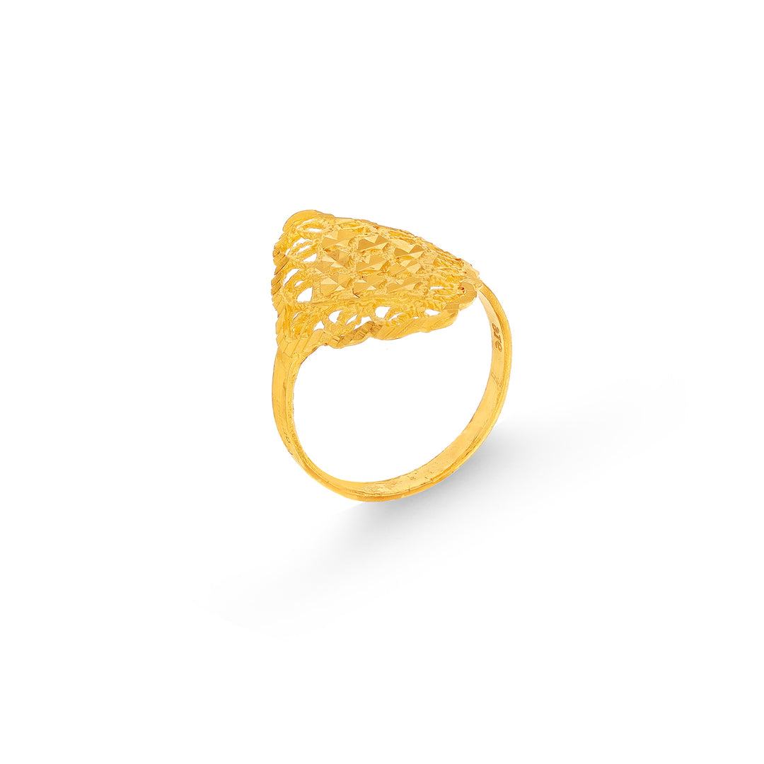 Glamorous Ring in 22K Gold