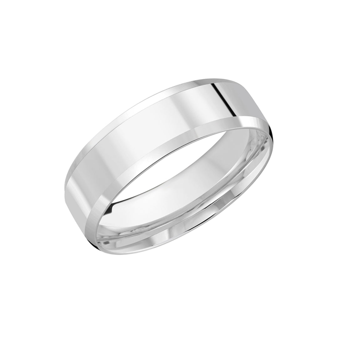 9 Size Band in 18K White Gold