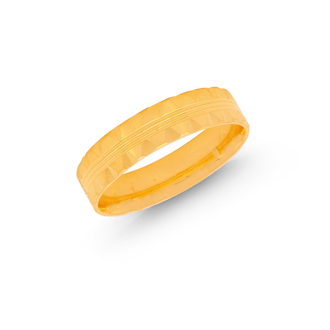 9.25 Size Band in 22K Gold