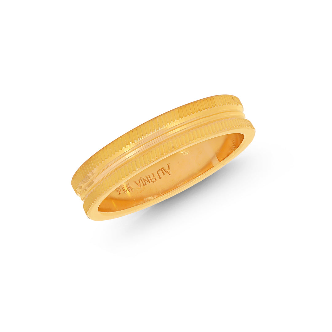 5.75 Size Band in 22K Gold