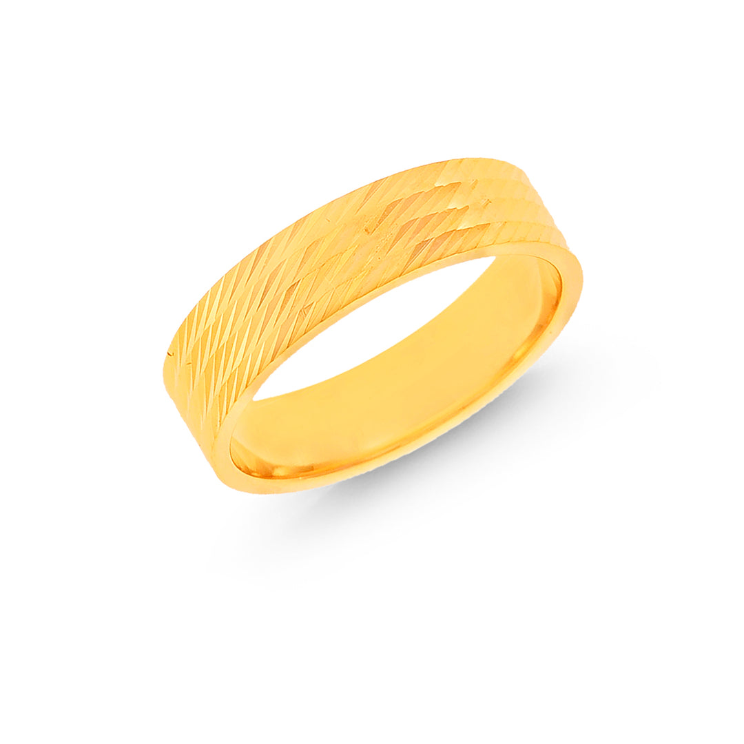 5.75 Size Band in 22K Gold