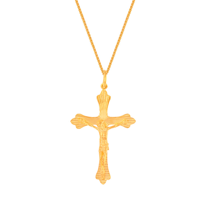 Cross Pendant in 21K Gold