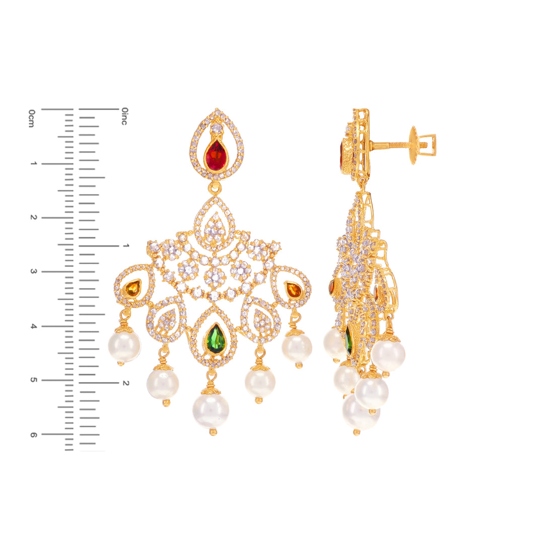 25.72CTW Rose Cut Diamond Choker Set With Gemstones in 22K Gold