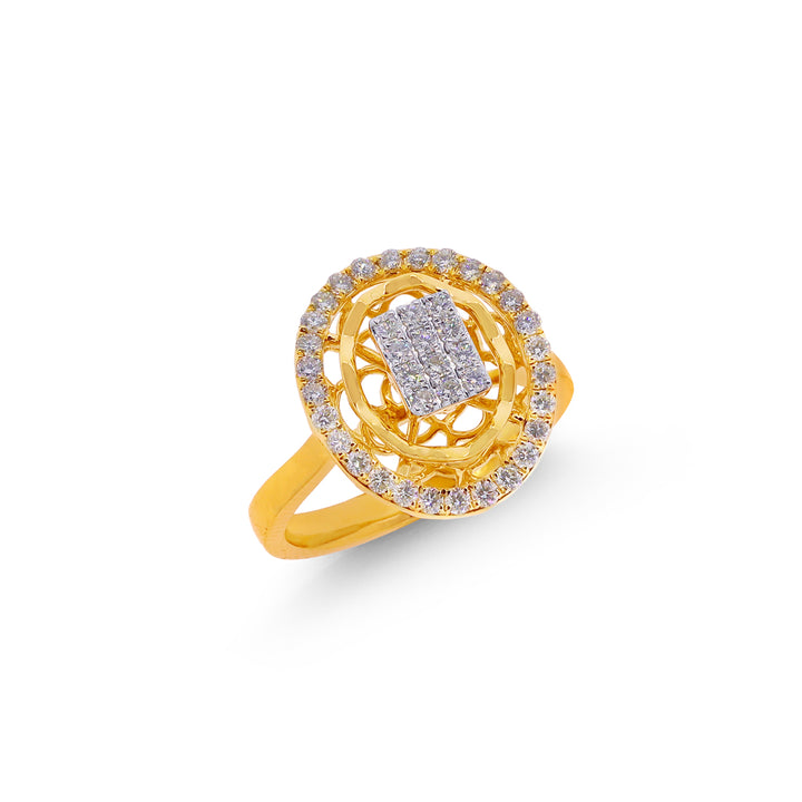 0.50CTW VVS/FG Diamond Ring in 18K Gold