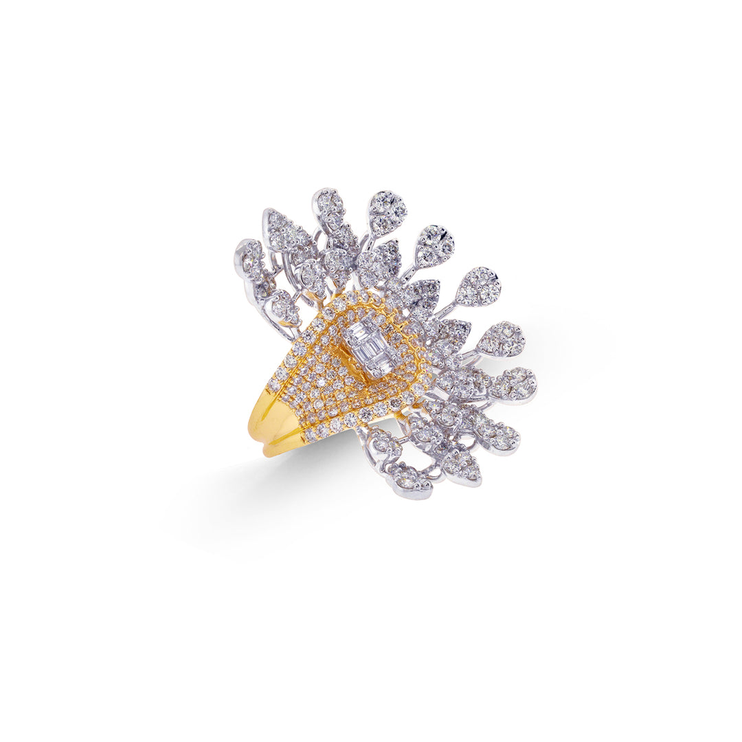 2.11Ct VVS/FG Diamond Ring in 18K Gold