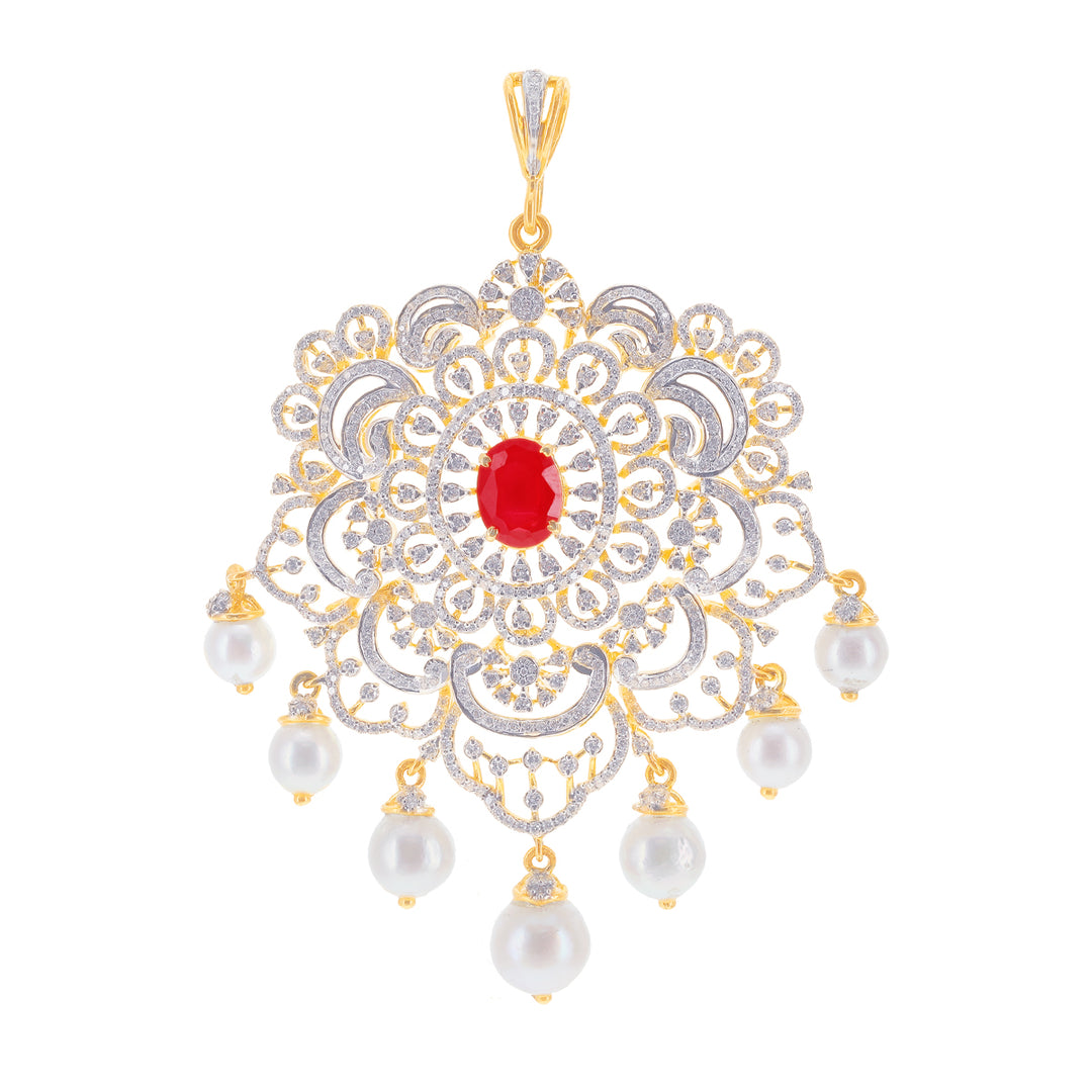 15.16Ct VVS/EF Diamond Choker With Changeable Gemstones in 18K Gold