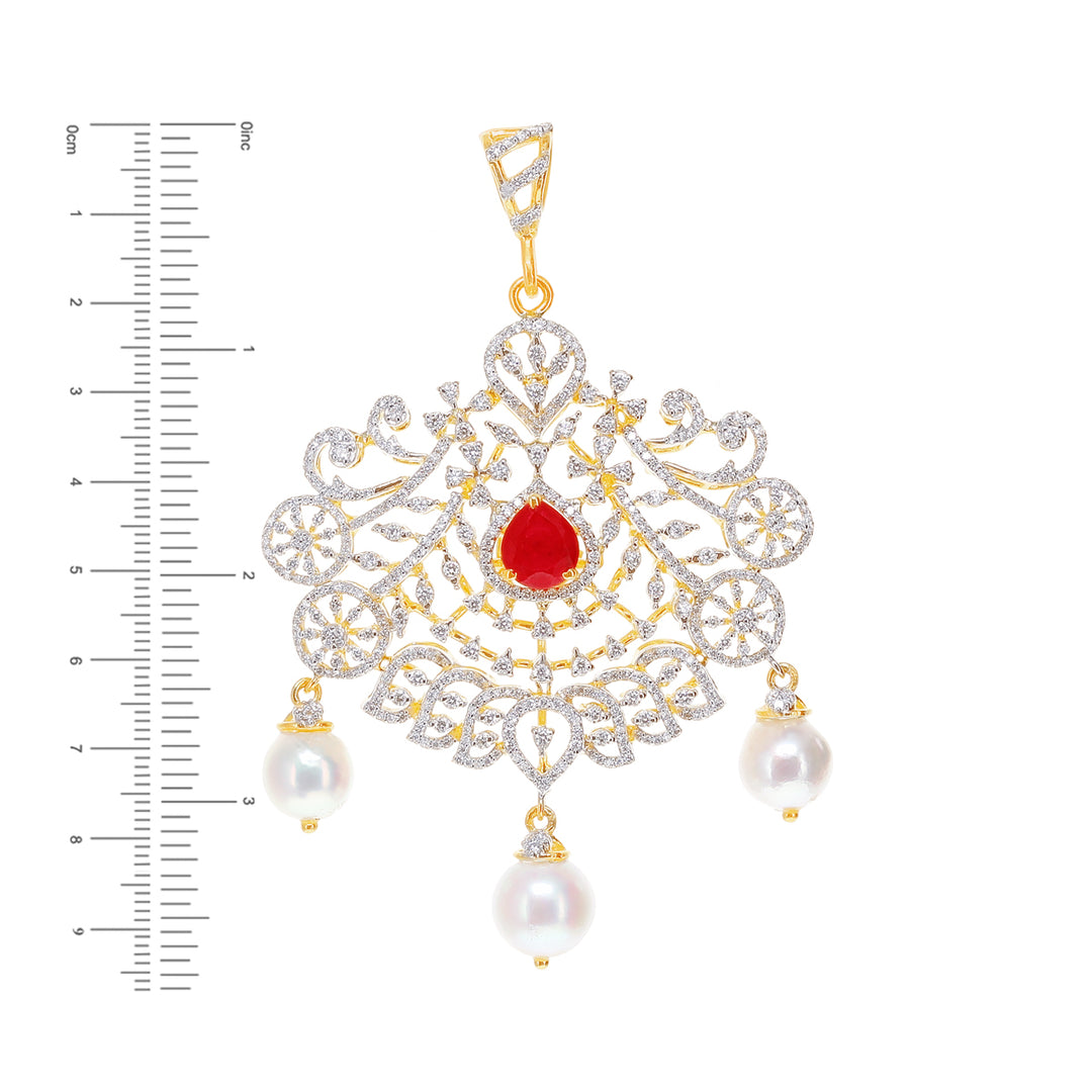 15.51Ct VVS/EF Diamond Choker Set With Changeable Gemstones in 18K Gold