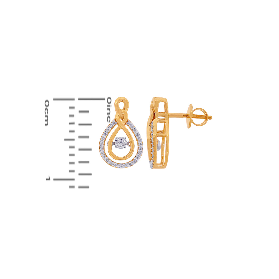 0.47Ct VVS/FG Diamond Pendant Set in 18K Gold