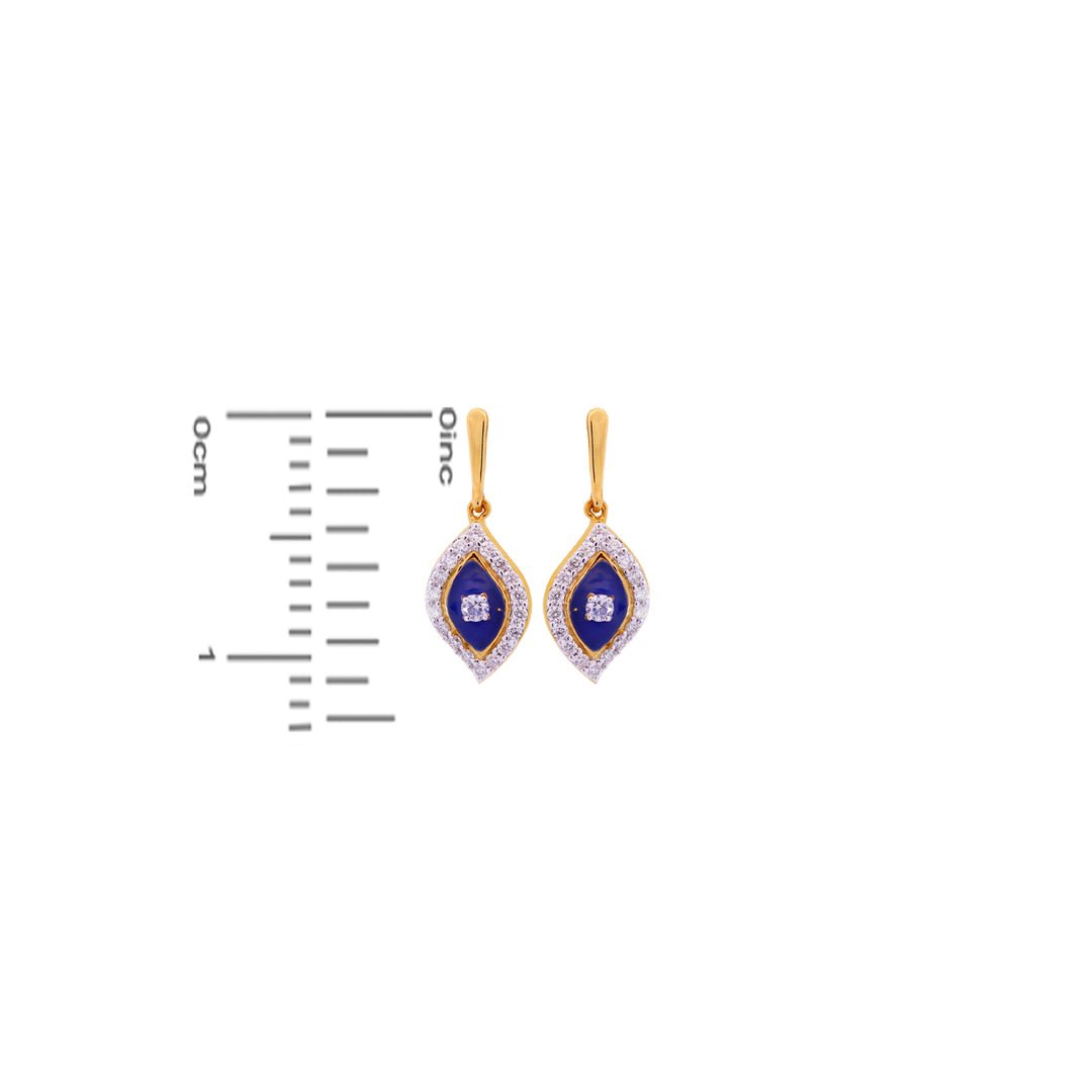 0.69Ct VVS/FG Diamond Pendant Set in 18K Gold