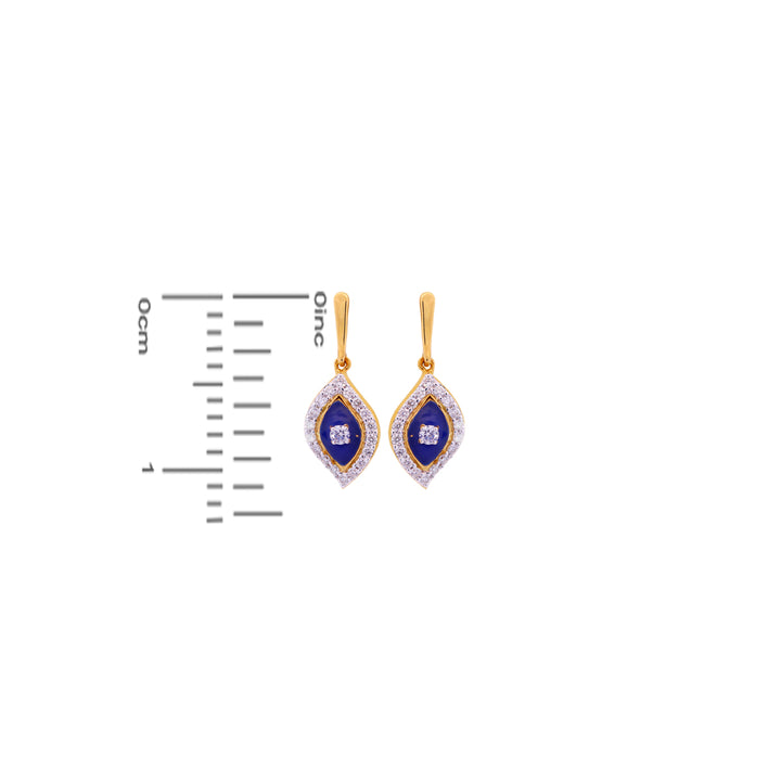 0.69Ct VVS/FG Diamond Pendant Set in 18K Gold