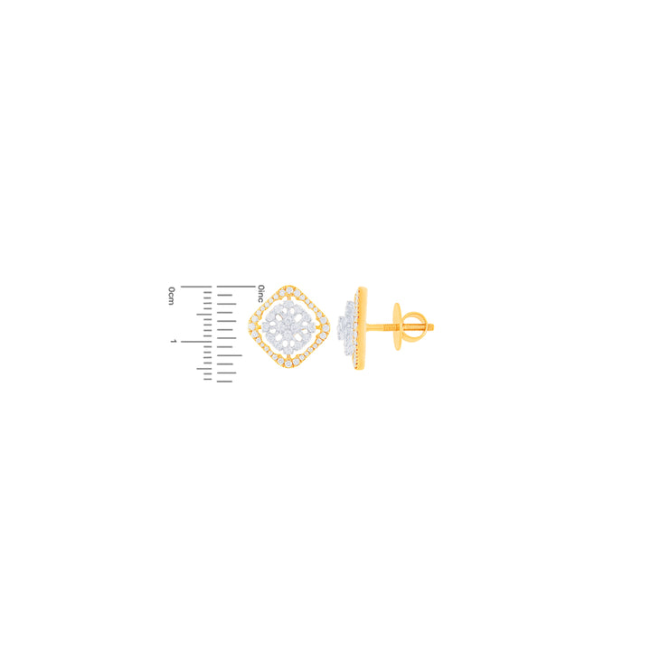 0.92Ct VVS/FG Diamond Pendant Set in 18K Gold