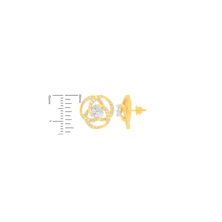 0.81Ct VVS/FG Diamond Pendant Set in 18K Gold