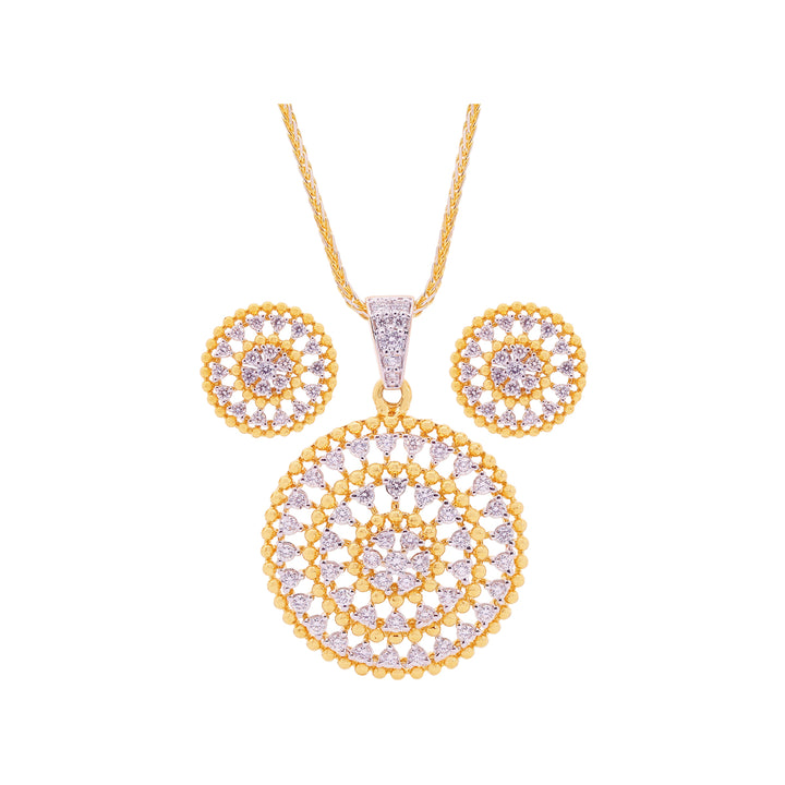 1.79Ct VVS/FG Diamond Pendant Set in 18K Gold