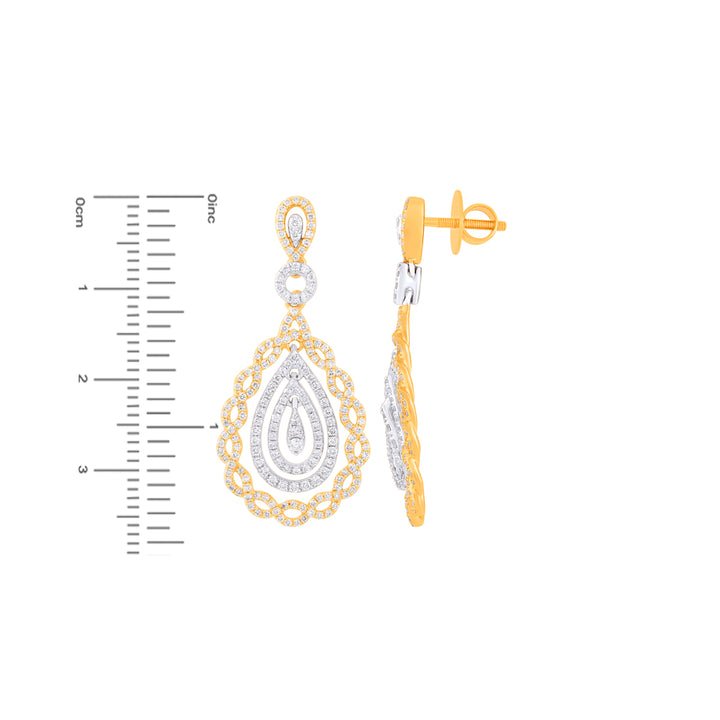 2.39Ct VVS/FG Diamond Pendant Set in 18K Gold
