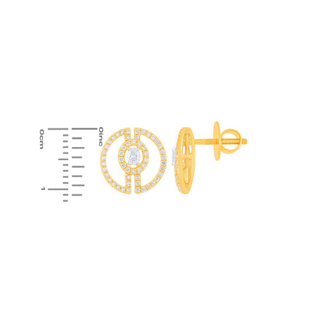 1.04Ct VVS/FG Diamond Pendant Set in 18K Gold