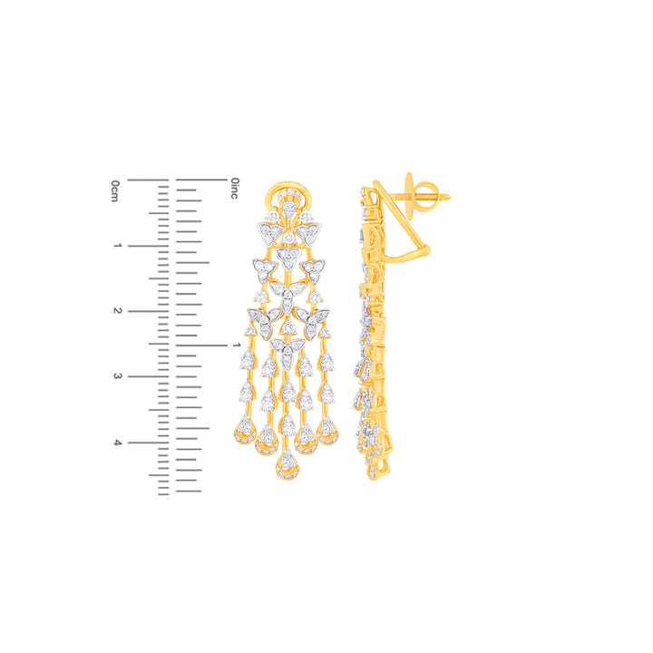 4.29Ct VVS/FG Diamond Pendant Set in 18K Gold