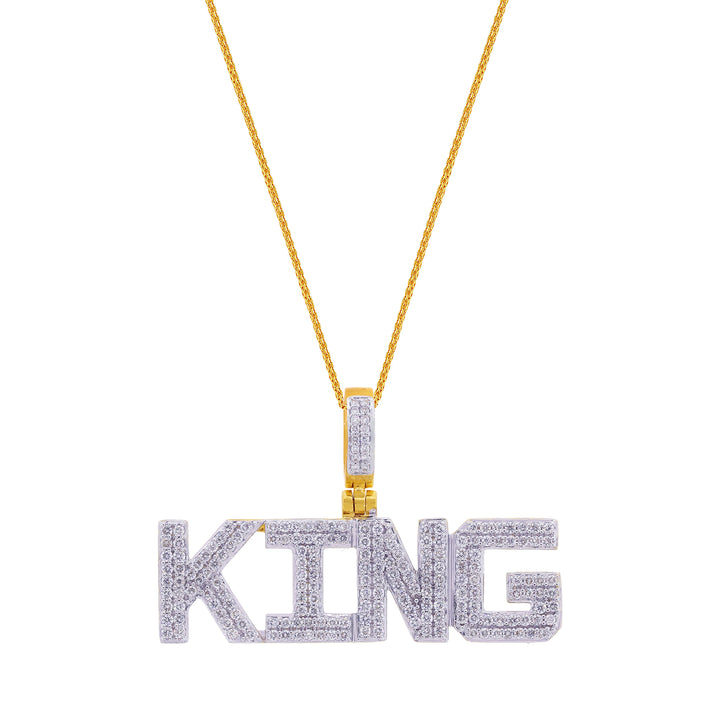 1.57Ct VS-SI/HI "KING" Diamond Pendant in 18K Gold