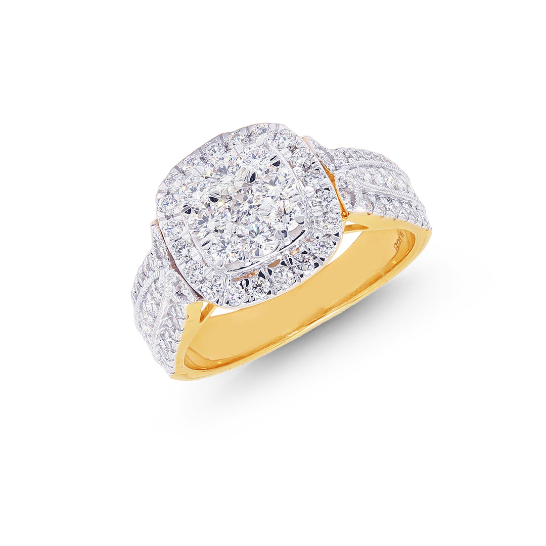 1.01Ct VVS/FG Diamond Ring in 18K Gold