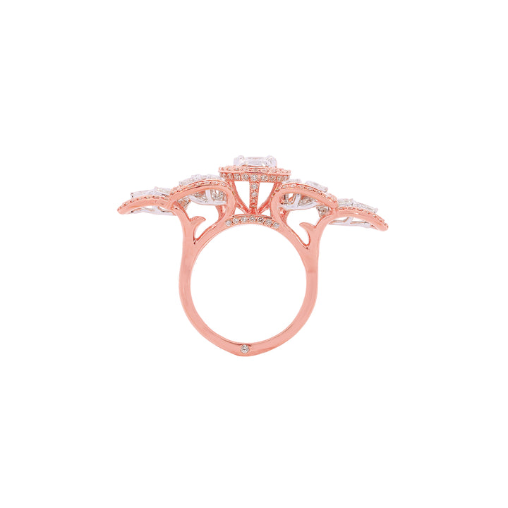 1.96Ct VVS/FG Diamond Ring in 18K Rose Gold