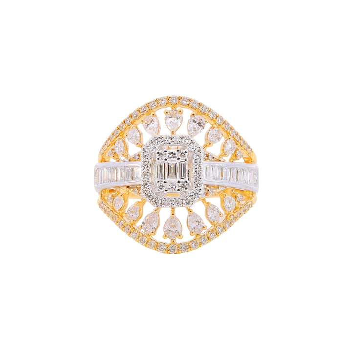 1.61Ct VVS/FG Diamond Ring in 18K Gold