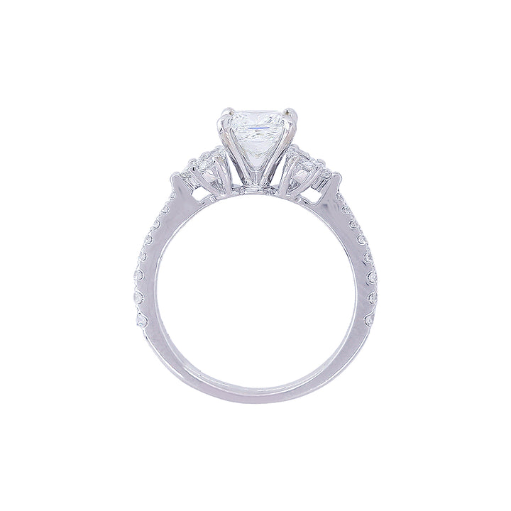 1.36 CTW VVS1/F GIA Certified Diamond Solitaire Ring in 18K White Gold