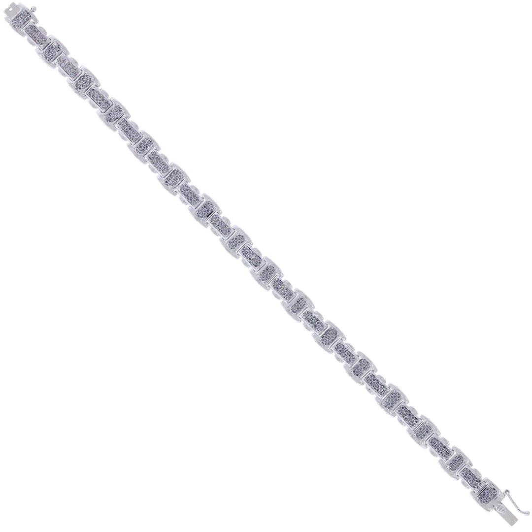 2.77Ct VVS/FG Diamond Bracelet in 18K White Gold