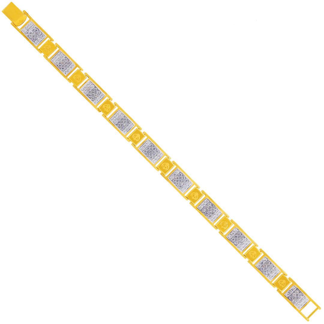 3.48Ct VVS/FG Diamond Bracelet in 18K Gold