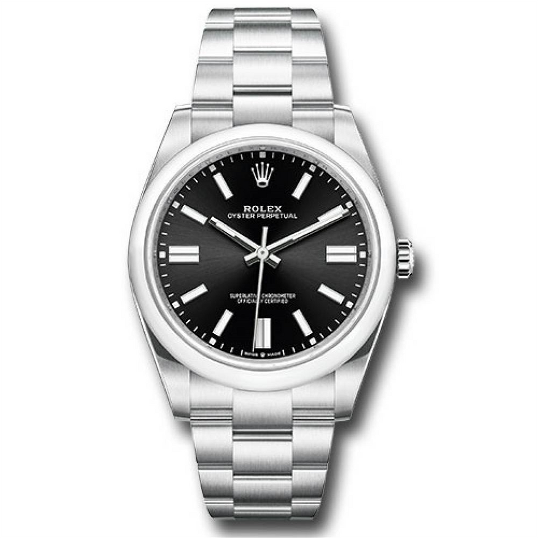 Oyster Perpetual 41 Black Dial Stainless Steel Automatic Watch