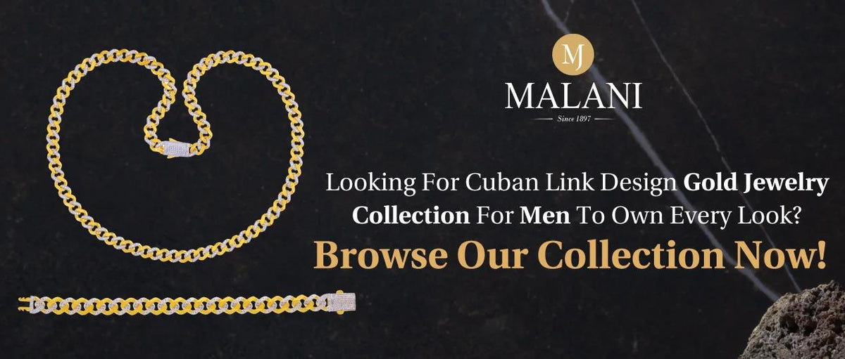 How About Style Your Outfit with Our Sleek Cuban Link Design Jewelry Collection For Men!