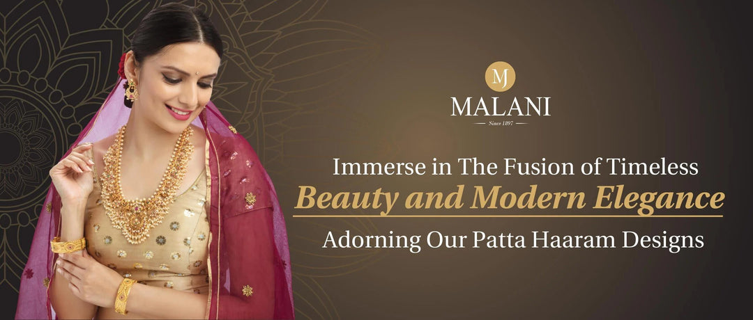 Embellish Your Style with The Regal Fusion of Pearls And Gemstones in Our Patta Haaram Jewelry