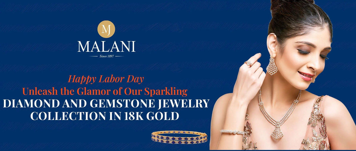 This Labor Day Treat Yourself to The Luxury of Our Diamond Jewelry Collection in 18K Gold
